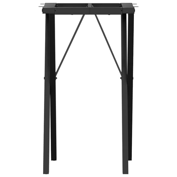 Bordsben för matbord X-ram 40x40x73 cm stål