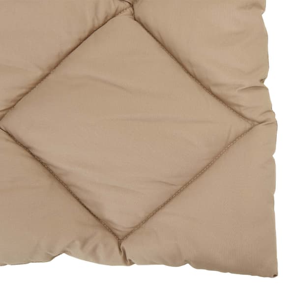 Vinter Täcke Taupe 155 x 220 cm Mikrofiber