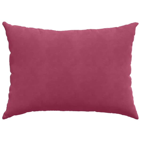 Sofakuddar 2 pcs Vinröd 70 x 50 cm Kordread tyg