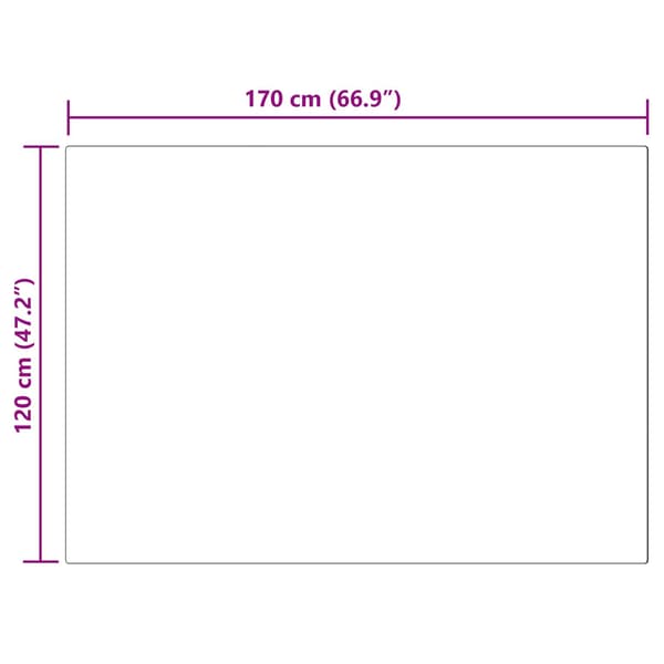 Fuskfäll matta TAFALLA Beige 120 x 170 cm Polyester