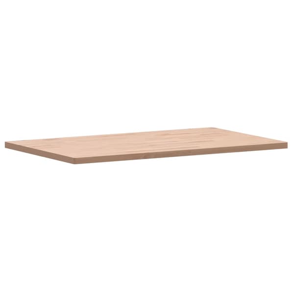 Bordsskiva 100x60x2,5 cm rektangulär massivt bokträ