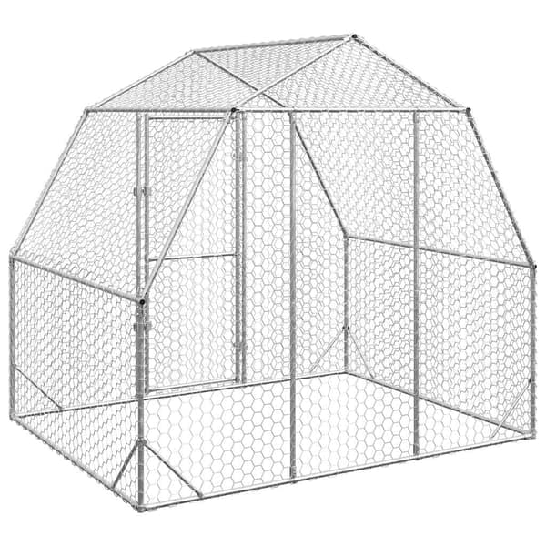 Hönsgård 2,5x2x2,25 m galvaniserat stål