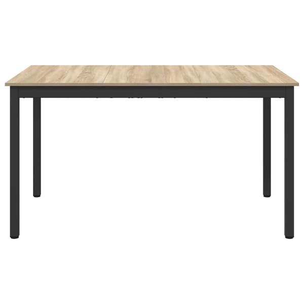 Matbord 140 x 80 x 75 cm METALL