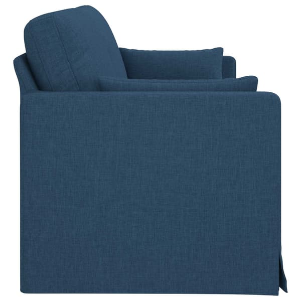 Soffa Blå 198 x 78 x 80 cm tyg