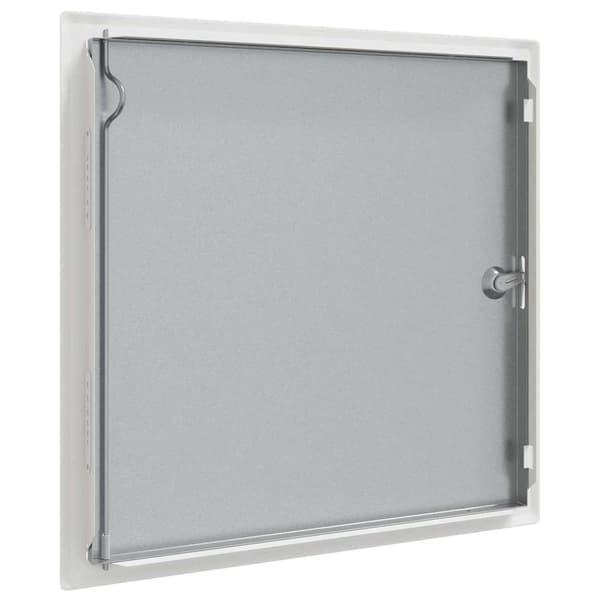 Åtkomstpanel Vit 43 x 43 x 3 cm Stål