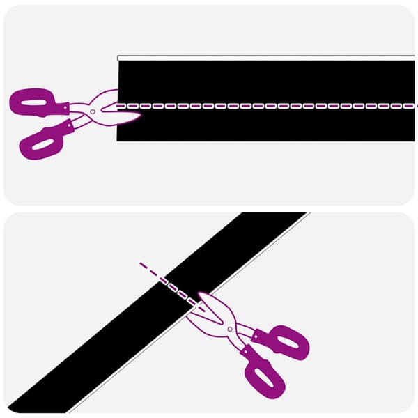 Självhäftande dörrborstlist 2 pcs Silver 100 cm
