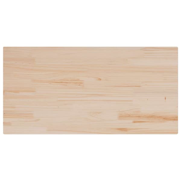 Bordsskiva 110x60x2,5 cm massiv furu rektangulär