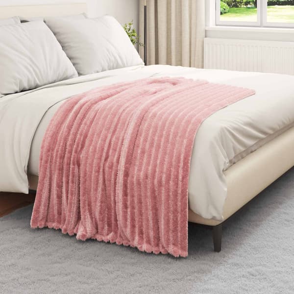 Kastfilt Rosa 150 x 130 cm Fleece