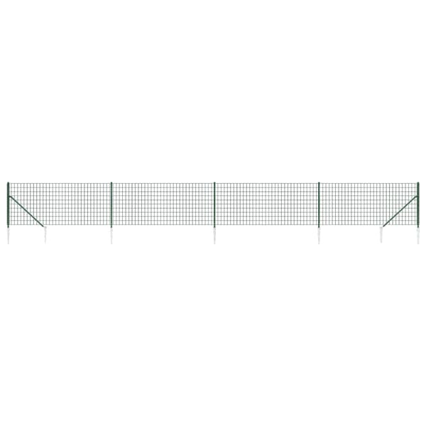 Stängsel med markspett grön 1x10 m