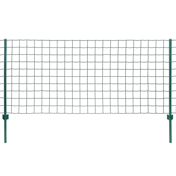 Eurofence stål 20x1 m grön