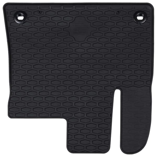 Bilmatta 4 pcs Svart Gummi