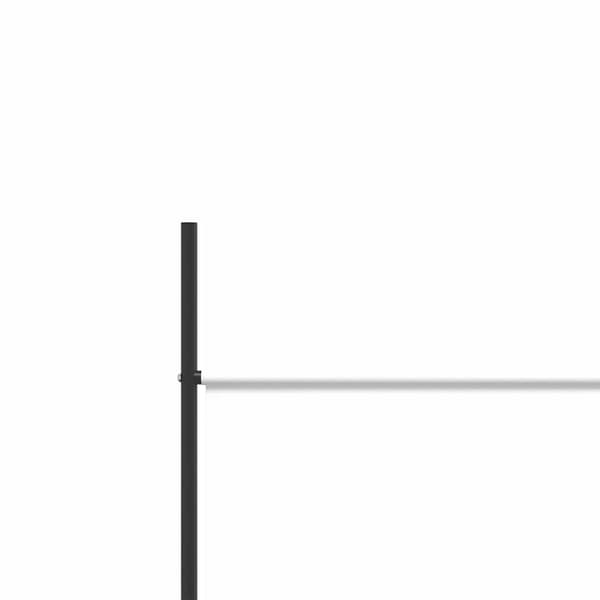Rumsavdelare 6 paneler vit 300x200 cm tyg