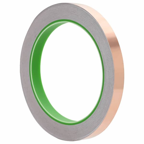 Dubbelhäftande koppartejp för snigelsskydd 10 mm x 20 m