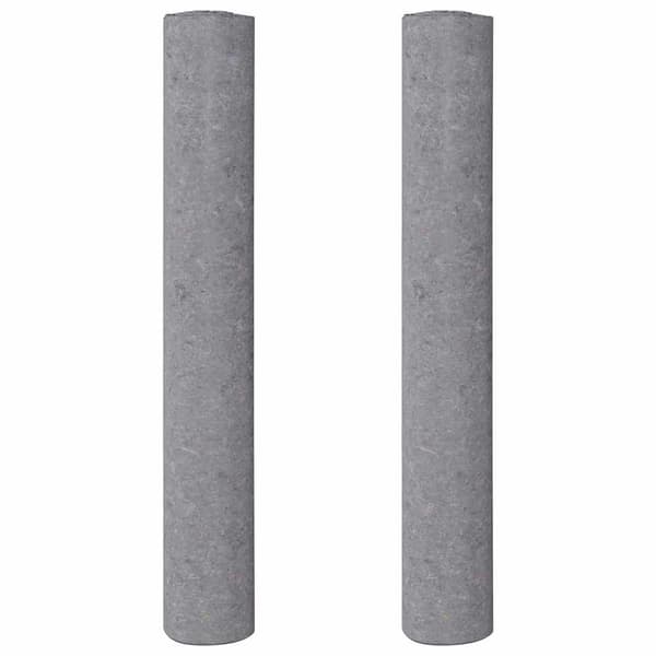 Halkfria målardukar 2 st 10 m 180 g/m² grå