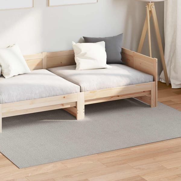 Områdesmattor LUGO Krämfärgad och grå 120 x 170 cm Polyester