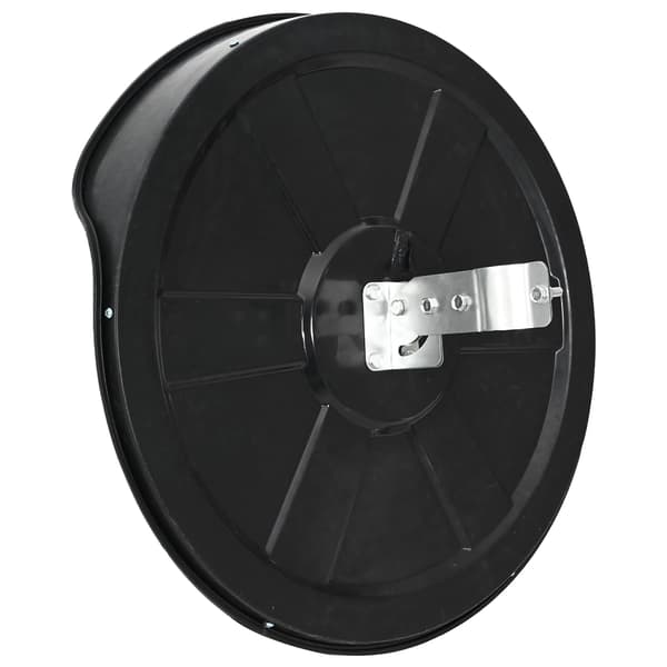 Konvex trafikspegel 30 cm PC-plast svart