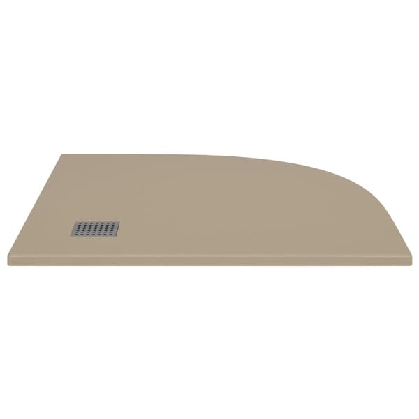 Duschkar SMC brun 90x90 cm