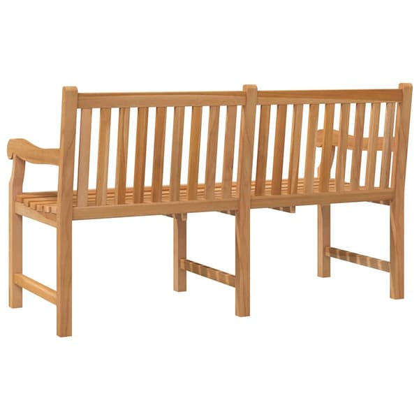 Trädgårdsbänk 150 cm massiv teak
