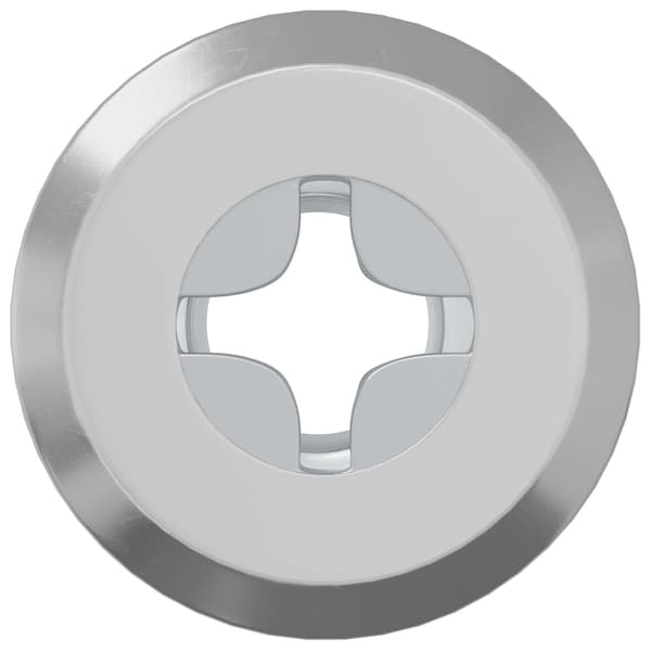 Låsmutter 2 pcs Silver M6 x 15 mm Stål