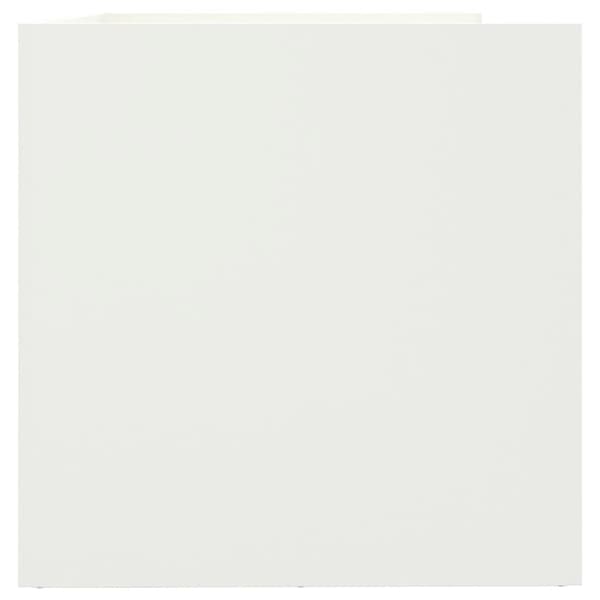 Odlingslåda vit 62x47x46 cm stål