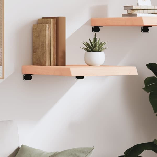 Hyllplan 40x50x(2-6) cm obehandlad massiv ek