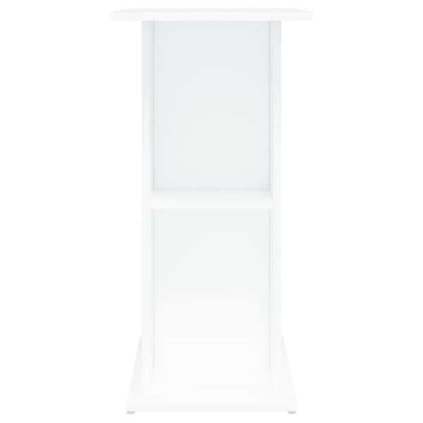 Akvariestativ vit 75x36x72,5 cm konstruerat trä