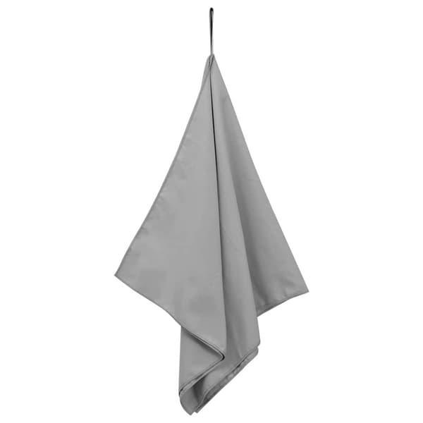 Sporthanddukar 2 pcs Mörkgrå 100 x 50 cm Polyester och polyamid