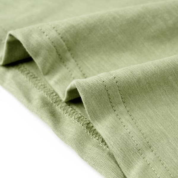 T-shirt för barn ljus khaki 128