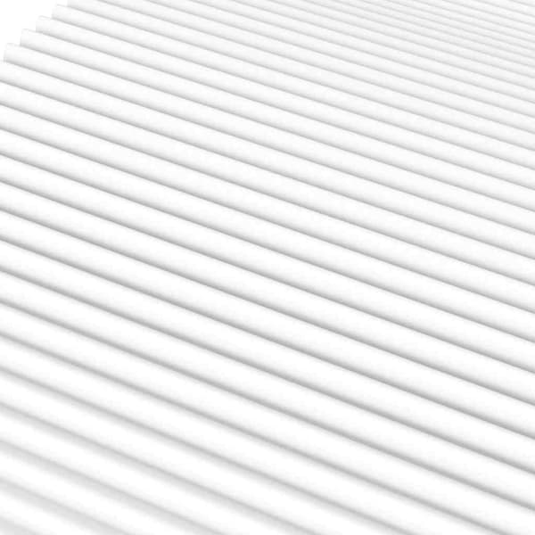 Skummadrass vit 140x210 cm hårdhet H2 H3