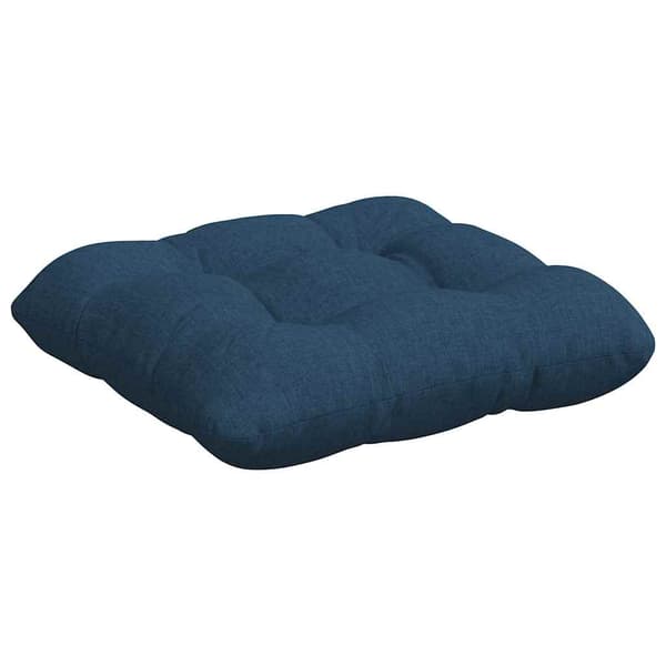 Sittkuddar 4 pcs Blå 40 x 40 x 12 cm tyg