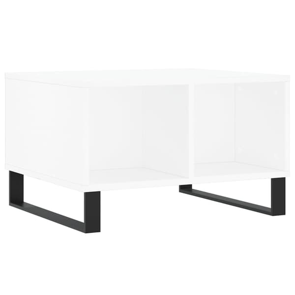 Soffbord vit 60x50x36,5 cm konstruerat trä