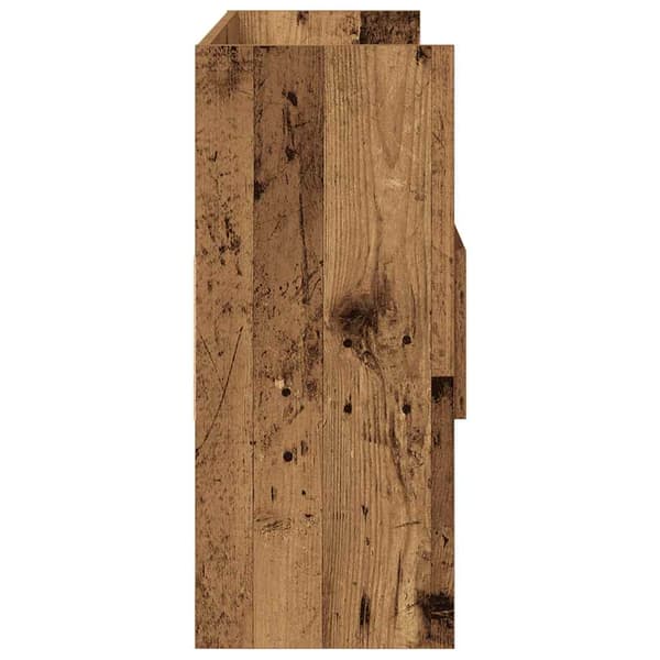 Skänk gammalt trä 105x30x70 cm konstruerat trä