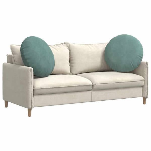 Sittkuddar 2 pcs Havgrön Ø60 x 21 cm Sammet