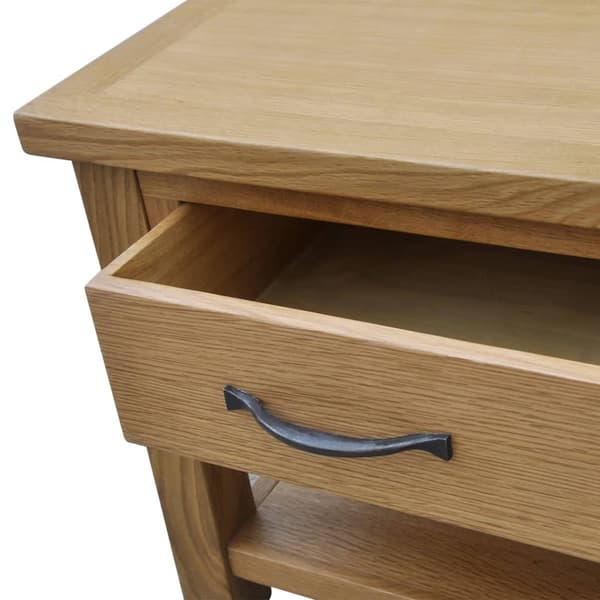 Soffbord 88x53x45 cm massiv ek