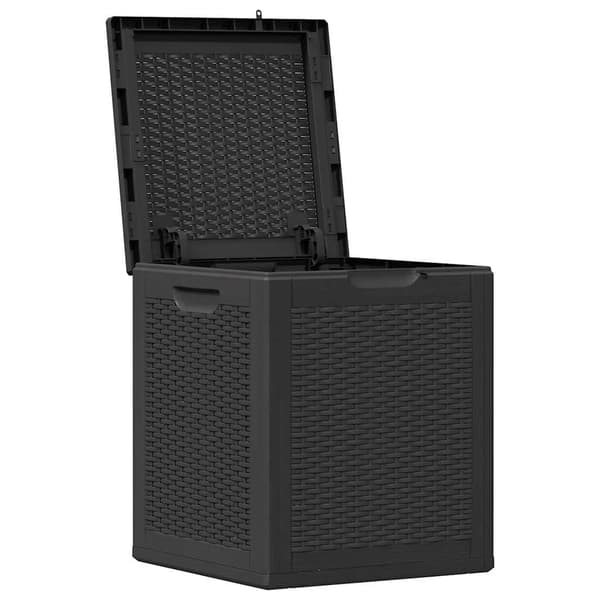 Dynbox 90 liter svart PP-rotting