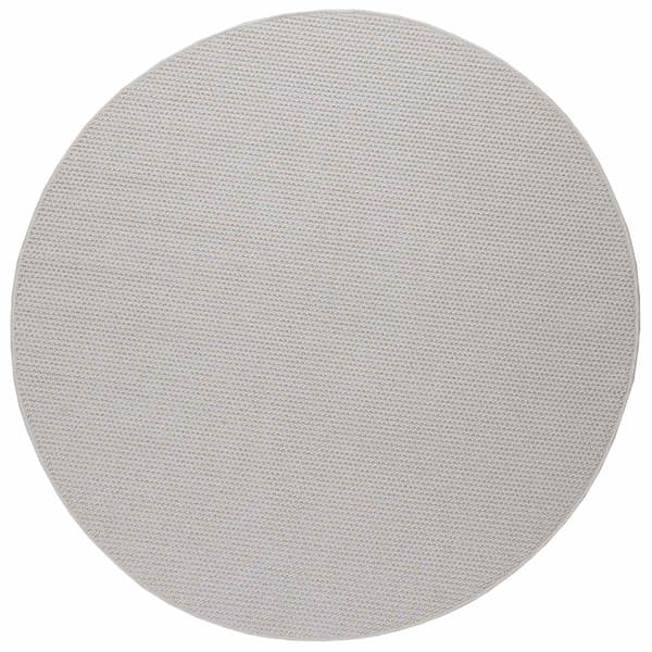 Områdesmattor Rund LUGO Kräm Ø 120 CM Polyester