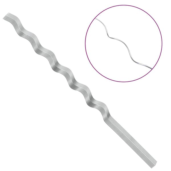 Växtstöd 50 pcs Silver 150 x 0,6 x 0,6 cm Stål
