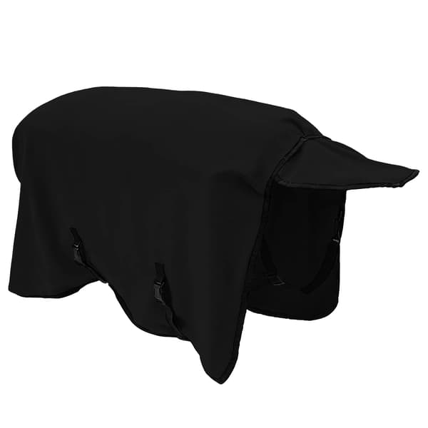 Hästdyna Svart 85 cm Polyester Fleece