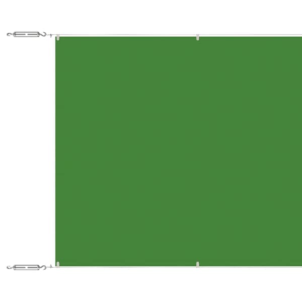 Markis vertikal ljusgrön 140x800 cm oxfordtyg
