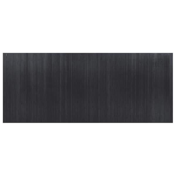 Rumsavdelare grå bredd 400 cm höjd 165 cm bambu