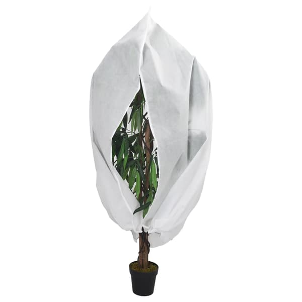 Fiberdukar med blixtlås 2 st 70 g/m² 1x1,55 m