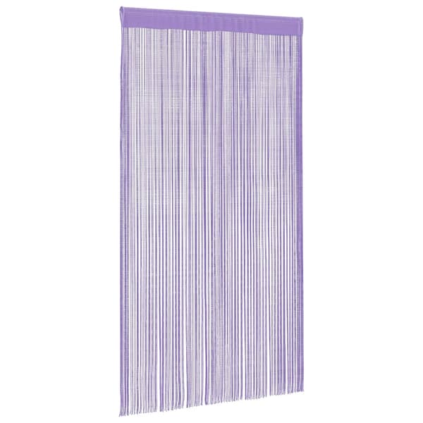 Stränggardiner 2 st lila 140x250 cm