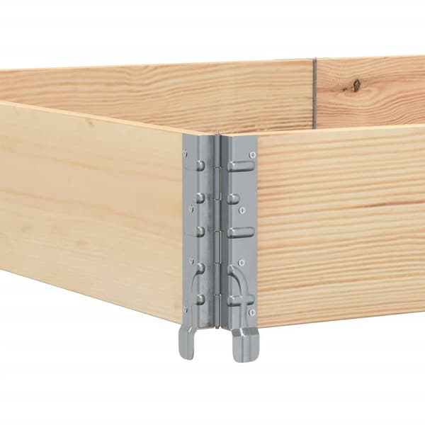 Odlingslåda 150x100 cm massivt furuträ
