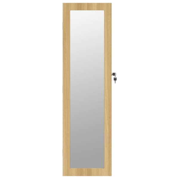 Spegelskåp väggmonterat 30x8,5x106 cm