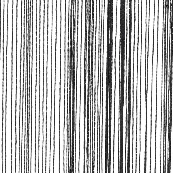 Trådgardiner 2 st 100x250 cm svart
