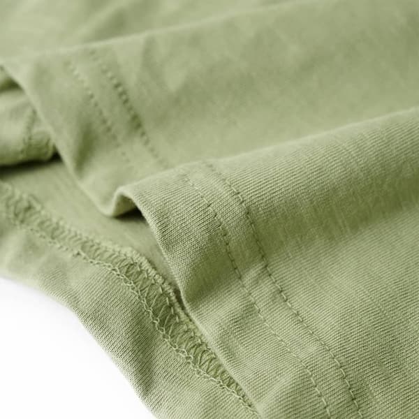 T-shirt för barn ljus khaki 116