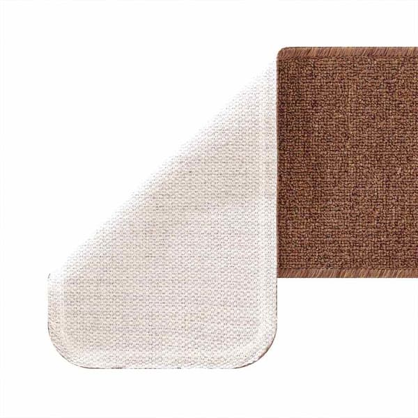 Halkfria trappmattor 15 st 60 x 25 cm Gul PP Rektangulär