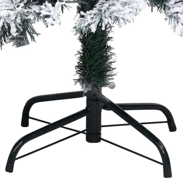 Plastgran med snö grön 180 cm PVC