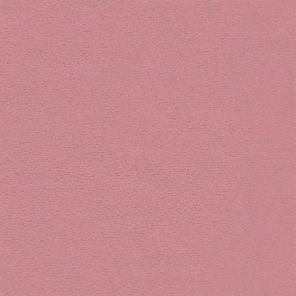 Vilstol med fotpall rosa sammet