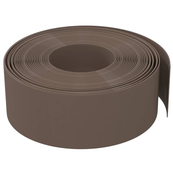 Rabattkant brun 2 st 10 m 20 cm polyeten
